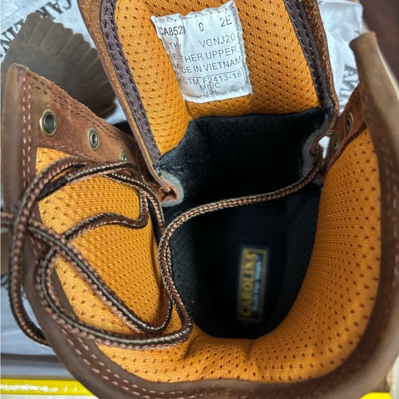 NIB Mens Steel Toe Work Boots - Picture 6 of 7